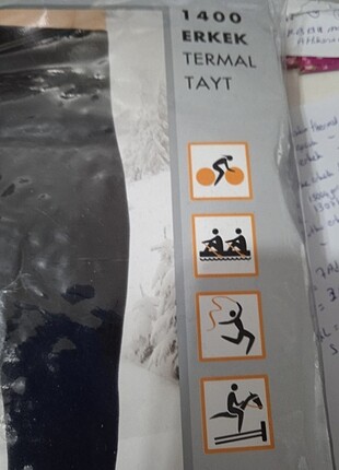 Diğer Tutku s beden thermal erkek uzun tayt