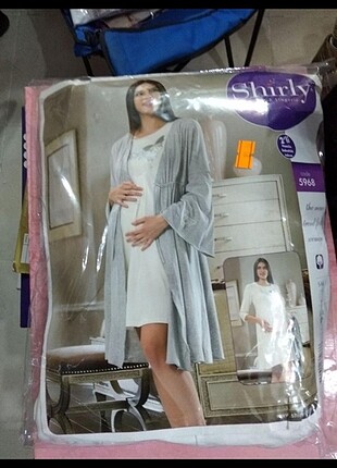 Shirly S/M lohusa gecelik sabahlık takım