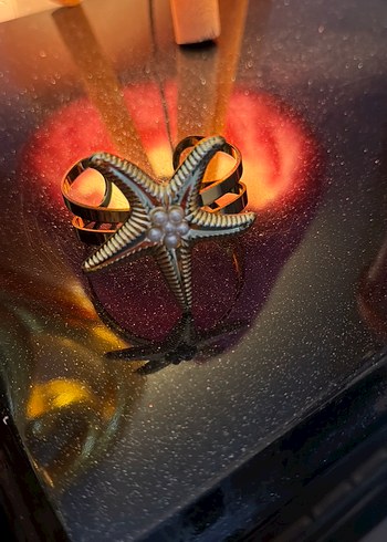 Turuncu Boncuklu Deniz Yıldızı Saç Aksesuarı - Görsel 11