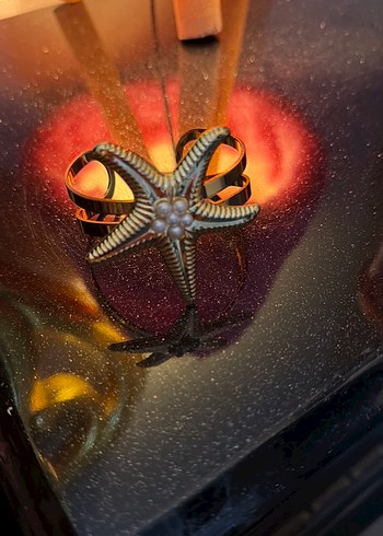 Turuncu Boncuklu Deniz Yıldızı Saç Aksesuarı - Görsel 10