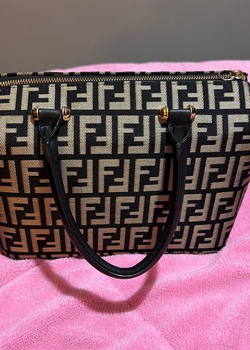 Klasik Desenli Kadın Omuz Çantası - Görsel 7