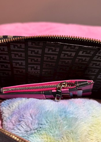 Klasik Desenli Kadın Omuz Çantası - Görsel 9