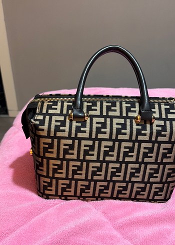 Klasik Desenli Kadın Omuz Çantası - Görsel 3