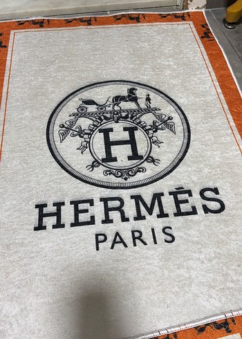 Hermes Paris Bohem Tarzı Baskılı Havlu - Görsel 5