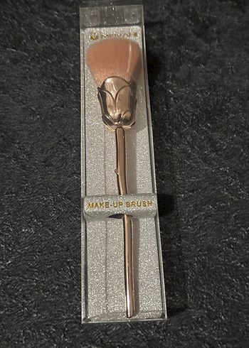 Bej Parlak Makyaj Fırçası - Görsel 4