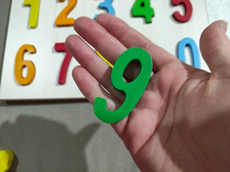 ahşap sayılar puzzle - Görsel 4