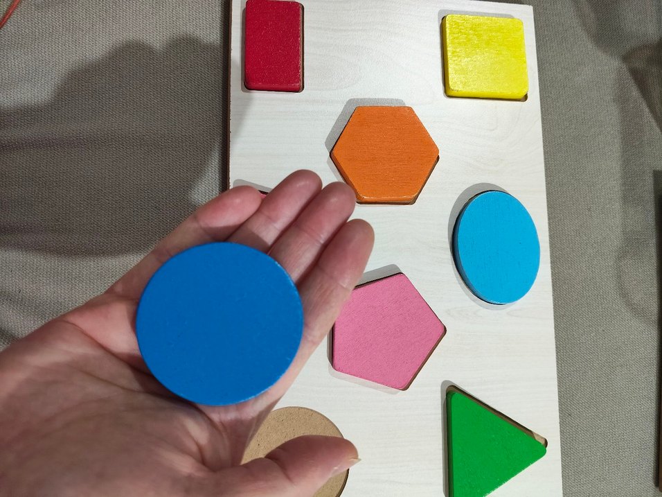 ahşap şekiller puzzle - Görsel 3