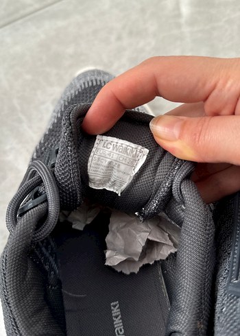 Gri Bağcıklı Erkek Spor Ayakkabı - Görsel 5