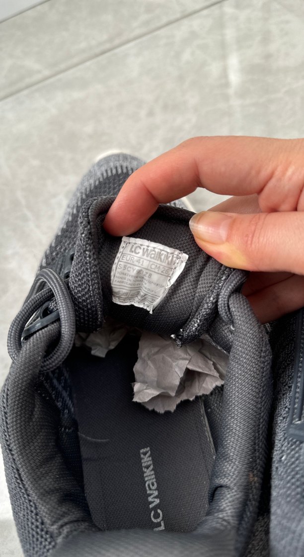 Gri Bağcıklı Erkek Spor Ayakkabı - Görsel 5