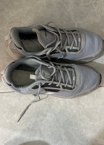 Gri Bağcıklı Erkek Spor Ayakkabı - Görsel 3