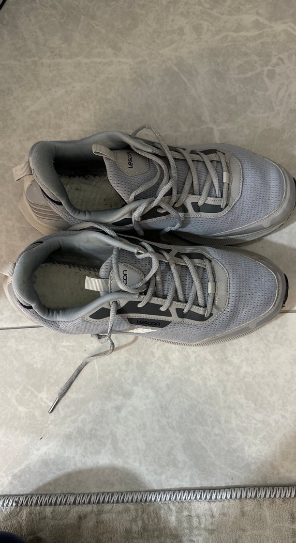 Gri Bağcıklı Erkek Spor Ayakkabı - Görsel 3