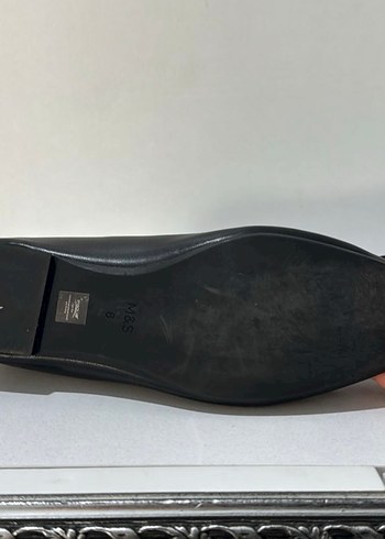 Siyah Fiyonk Detaylı Kadın Düz Ayakkabı - Görsel 8