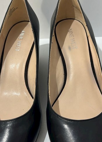 Siyah Dolgu Topuklu Kadın Stiletto - Görsel 5