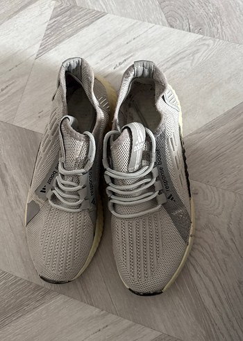 Gri Bağcıklı Kadın Spor Ayakkabı - Görsel 4