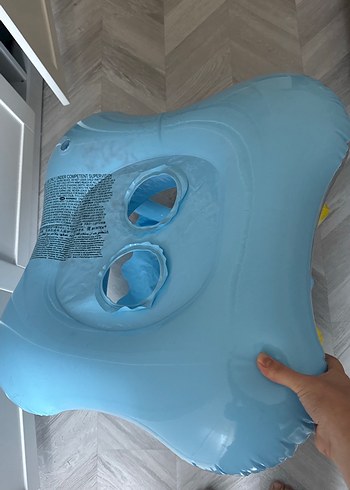 Renkli Mavi Şişme Çocuk Deniz Koltuğu - Görsel 4