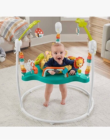 Sahibinden Fisher Price Işıklı Ve Sesli Leopar Jumperoo Bebek