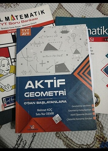 aktif yayınları tyt ayt geometri soru bankası 