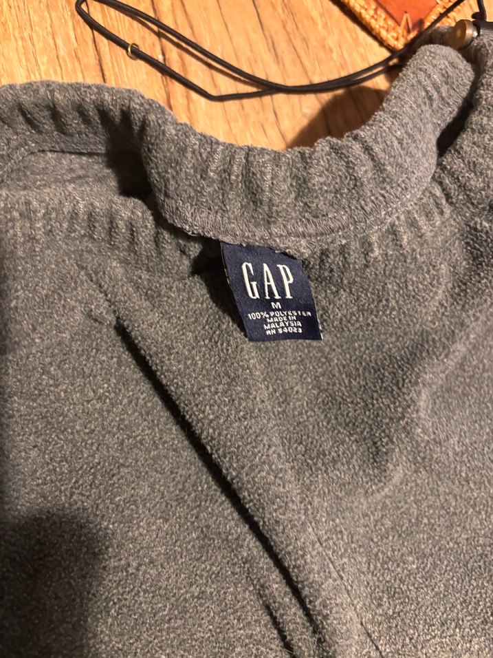 GAP Gri Erkek Polar Eşofman Altı - Görsel 3