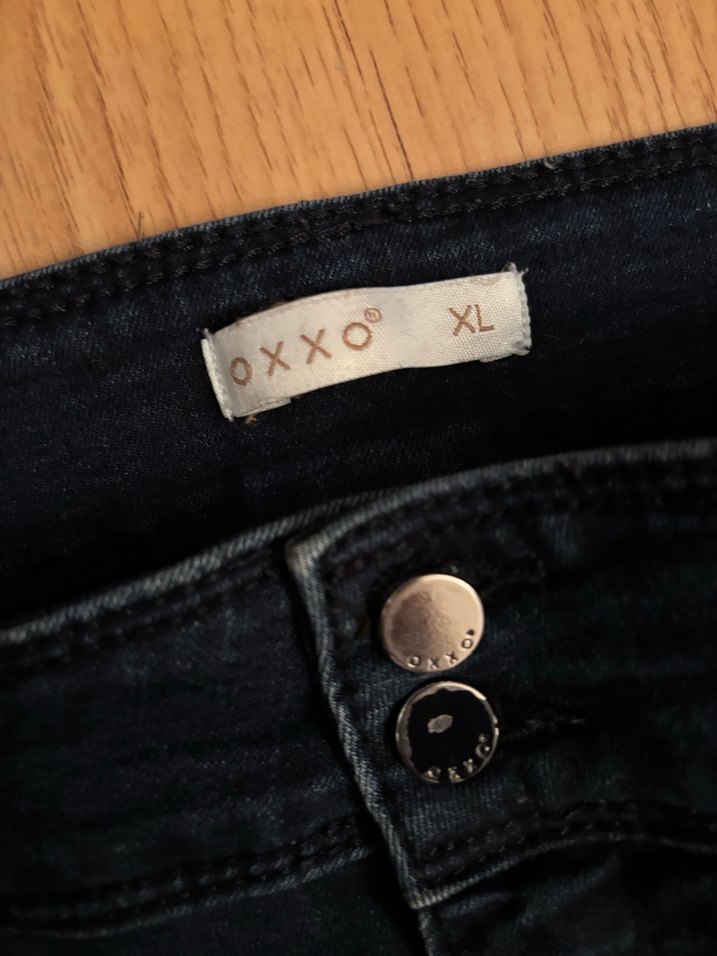 Oxxo Kadın Lacivert Kot Pantolon - Görsel 4