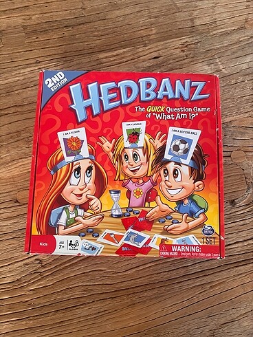Hedbanz Eğlenceli Aile Tahmin Kutu Oyunu