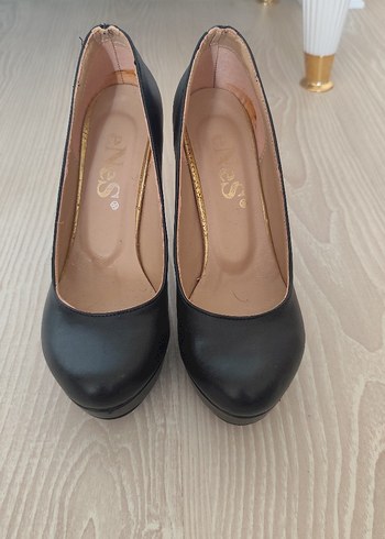 Diğer Klasik Siyah platform Stiletto