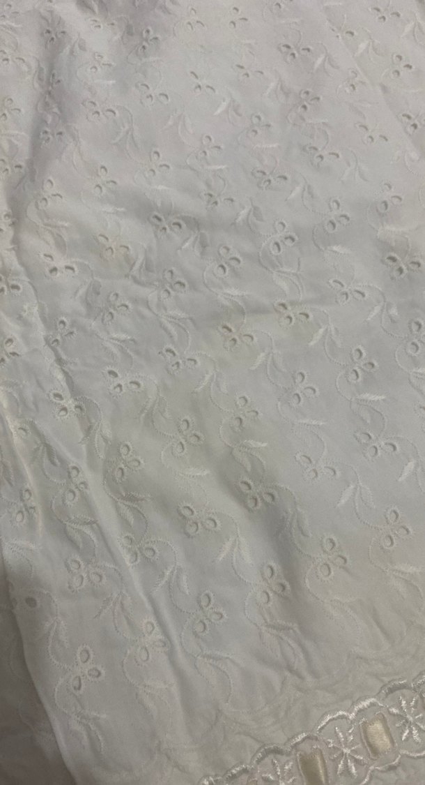 Nakışlı Beyaz örtü - Görsel 3