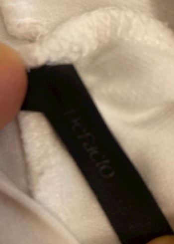 Beyaz Kapüşonlu Kadın Sweatshirt - Görsel 3