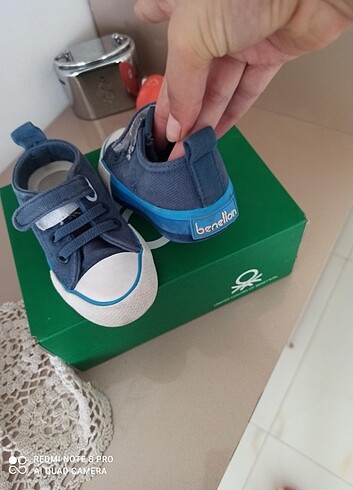 Benetton Oğlumun ilk ayakkabısi