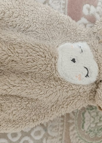 Gri Yumuşak Peluş slopet