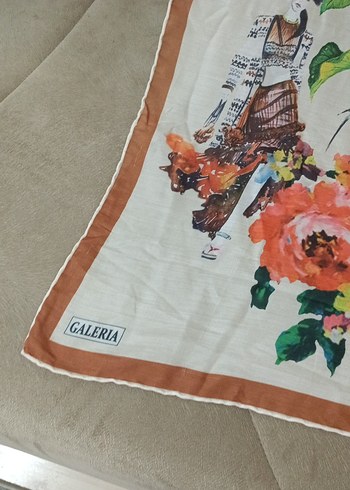 Çiçekli ve Desenli Bohem Kadın Fuları - Görsel 3