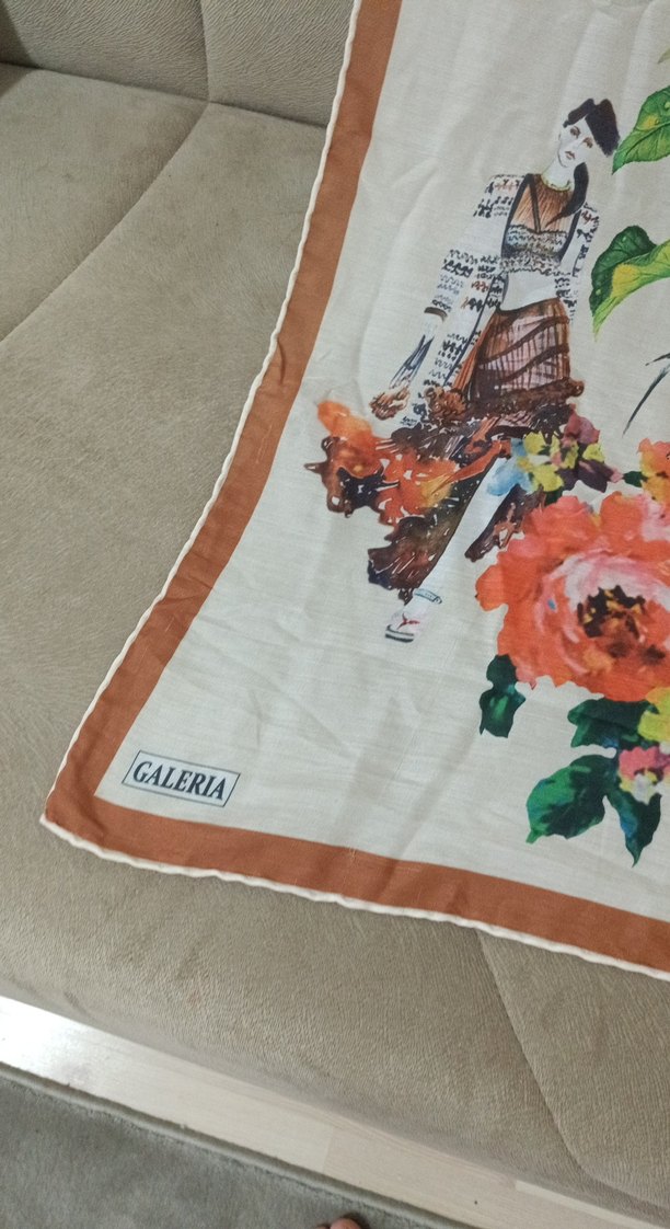 Çiçekli ve Desenli Bohem Kadın Fuları - Görsel 3