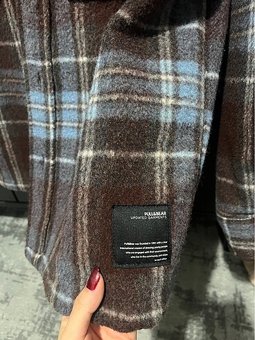 Pull and Bear Pull&Bear Kaşe Gömlek Ceket
