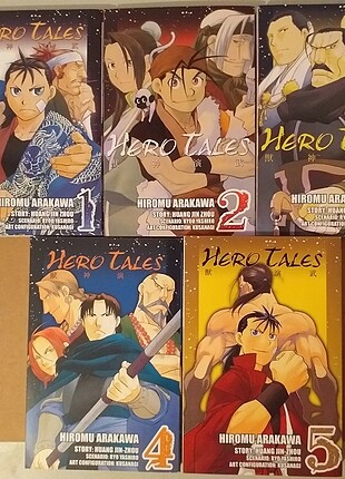 Hero Tales Manga Set (1-2-3-4-5)