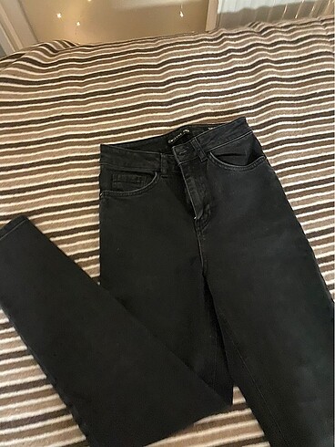 LCW siyah mom jean - Görsel 2