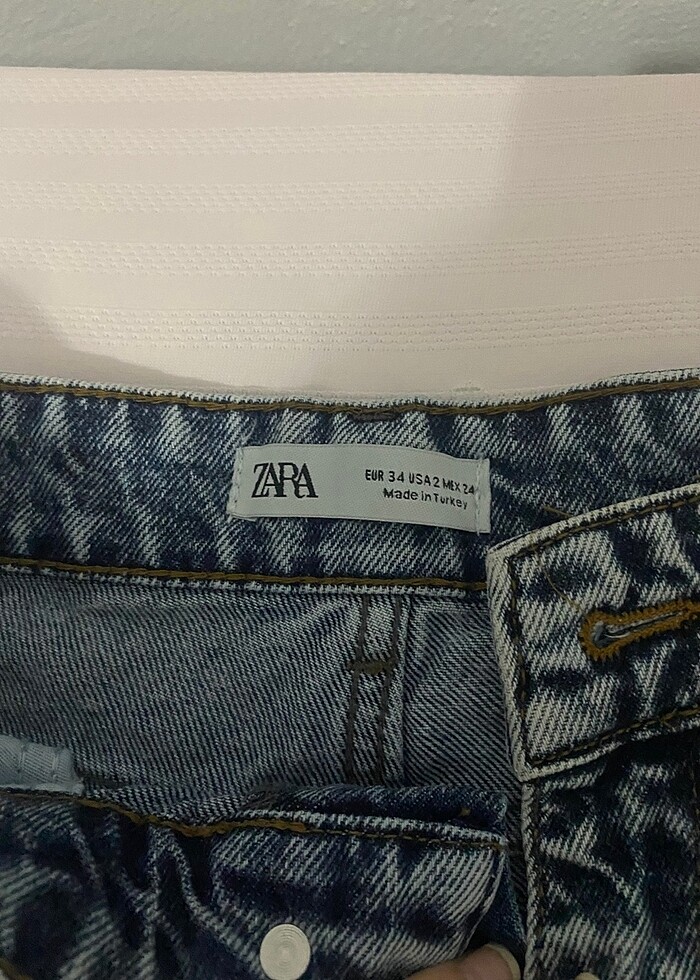 Zara yırtık pantolon - Görsel 4