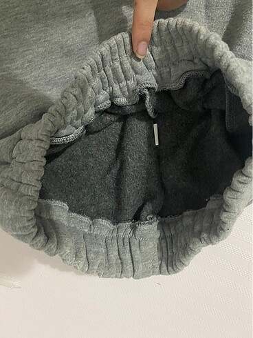 Gri kalın eşofman - Görsel 3