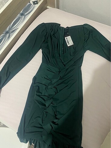 Yeşil Trendyol elbise - Görsel 2