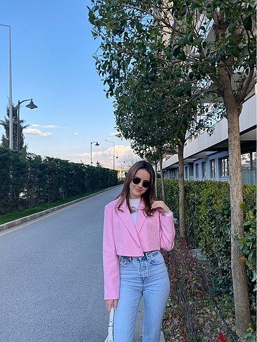 Kısa blazer ceket
