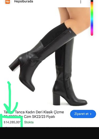 Orjınal TANER TANCA çizme - Görsel 2