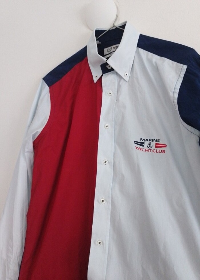 Kiğılı slim erkek gömlek  - Görsel 4