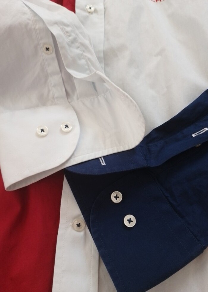 Kiğılı slim erkek gömlek  - Görsel 5