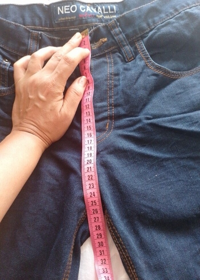 Unisex kot pantolon  - Görsel 4