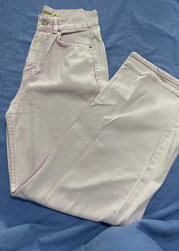 Diğer Tos pembe Midi Boy Kadın Denim Pantolon