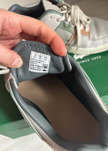 Lacoste Beyaz Gri Platform Spor Ayakkabı - Görsel 3