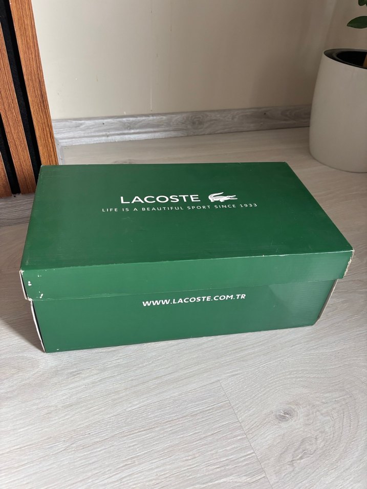 Lacoste Beyaz Gri Platform Spor Ayakkabı - Görsel 4