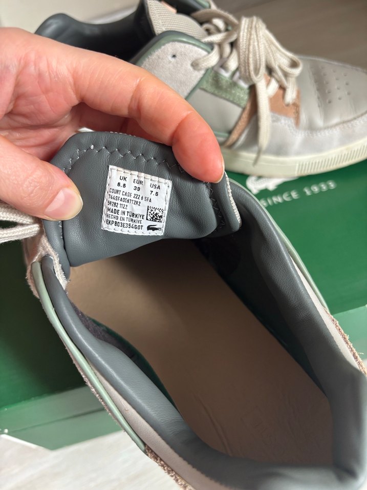 Lacoste Beyaz Gri Platform Spor Ayakkabı - Görsel 3