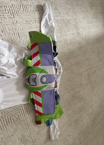 Çocuklar için Beyaz Uzay Kostümü - Görsel 5