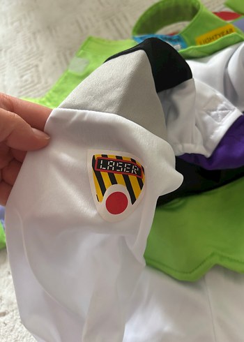 Çocuklar için Beyaz Uzay Kostümü - Görsel 6