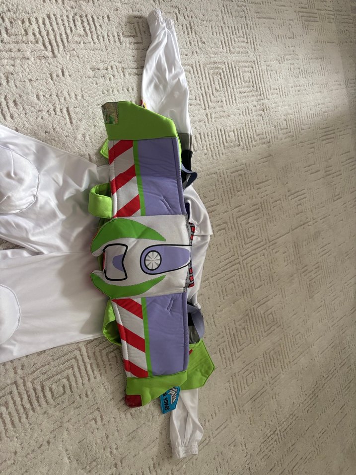 Çocuklar için Beyaz Uzay Kostümü - Görsel 5