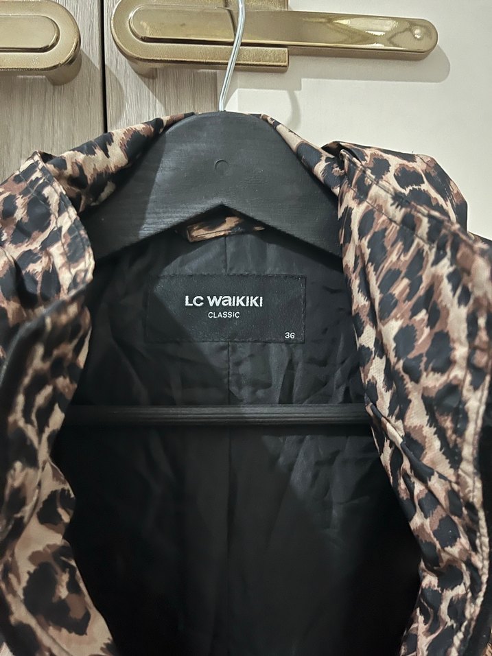 Leopar yağmurluk - Görsel 4